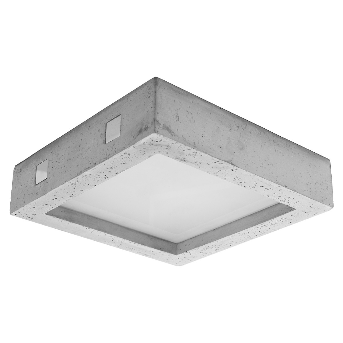 Stropné LED svietidlo Riza, 1x LED 18w, 3000k, betón
