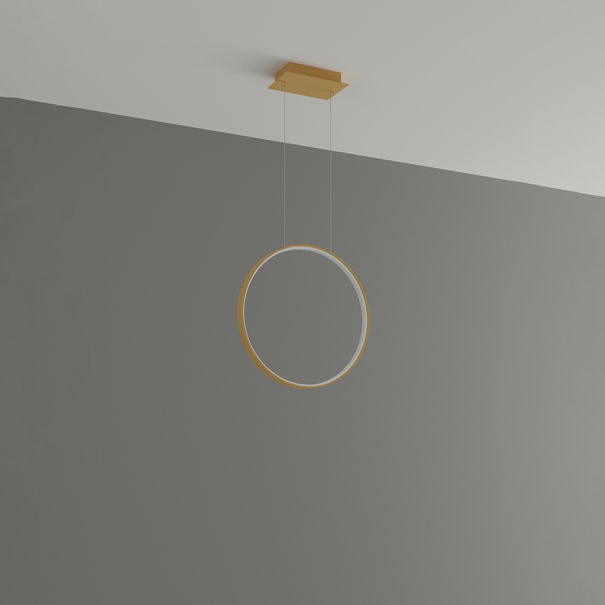 Závesné LED svietidlo Rio 55, 1x LED 30w, 3000k, g