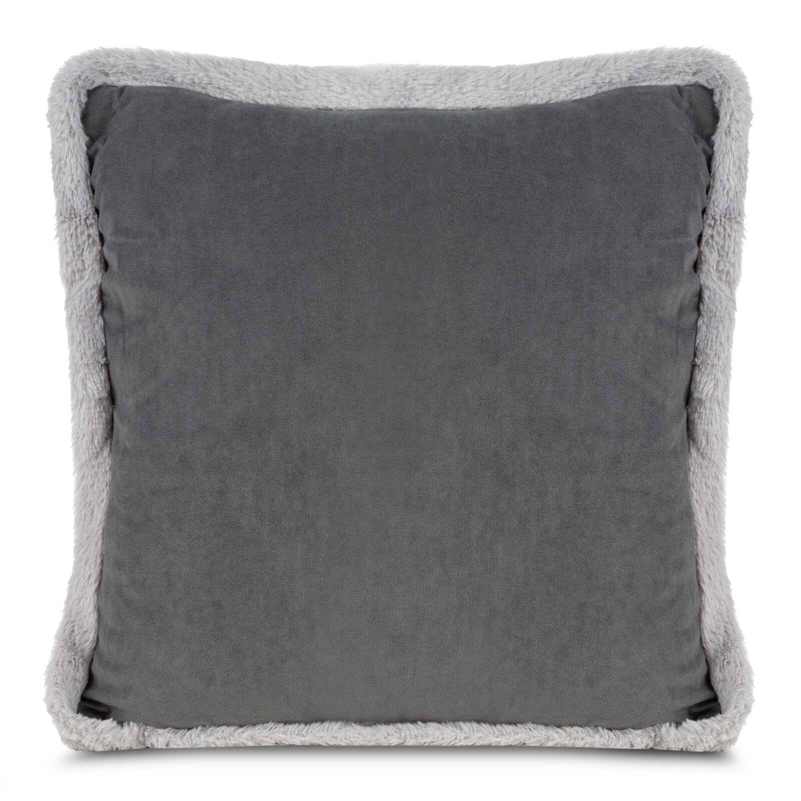 VIANOČNÁ DEKORAČNÁ OBLIEČKA NA VANKÚŠ BOW 1KS 45X45 CM TMAVOSIVÁ