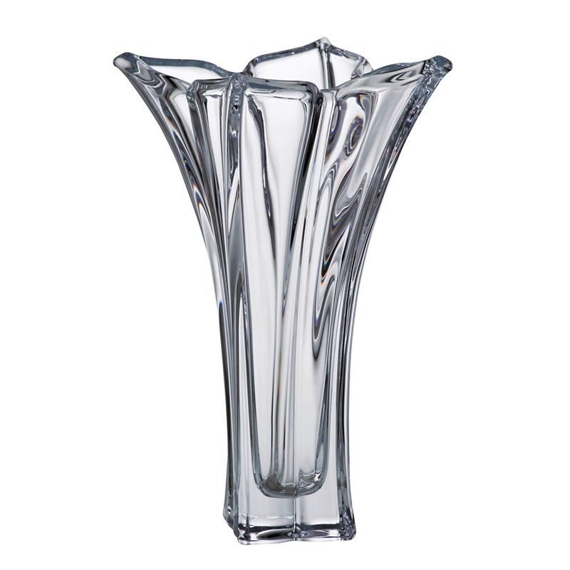 KRIŠTÁĽOVÁ VÁZA BOHEMIA FLORALE 280 MM