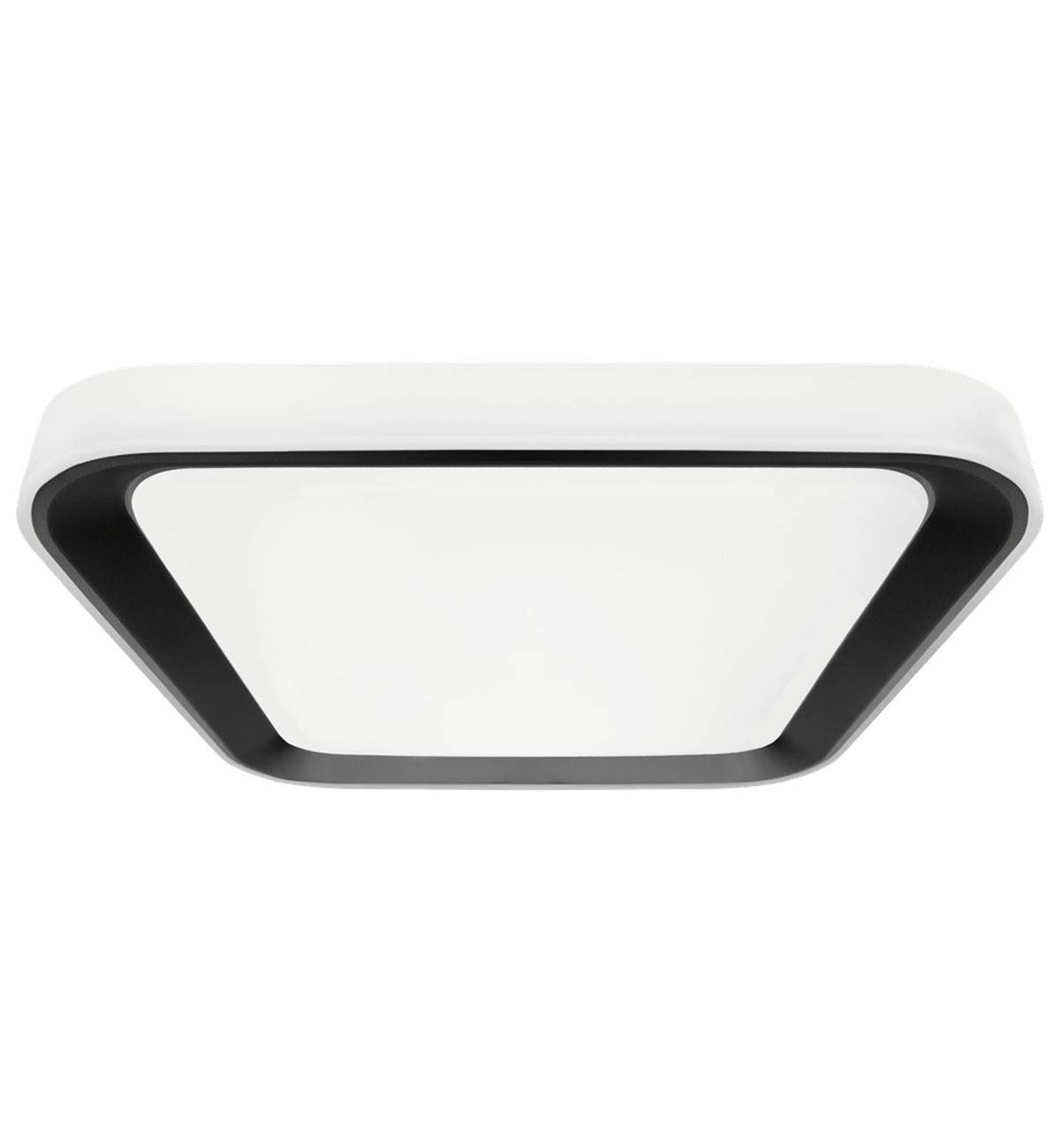 Stropné LED svietidlo Quadro, 1x LED 38w, b/w