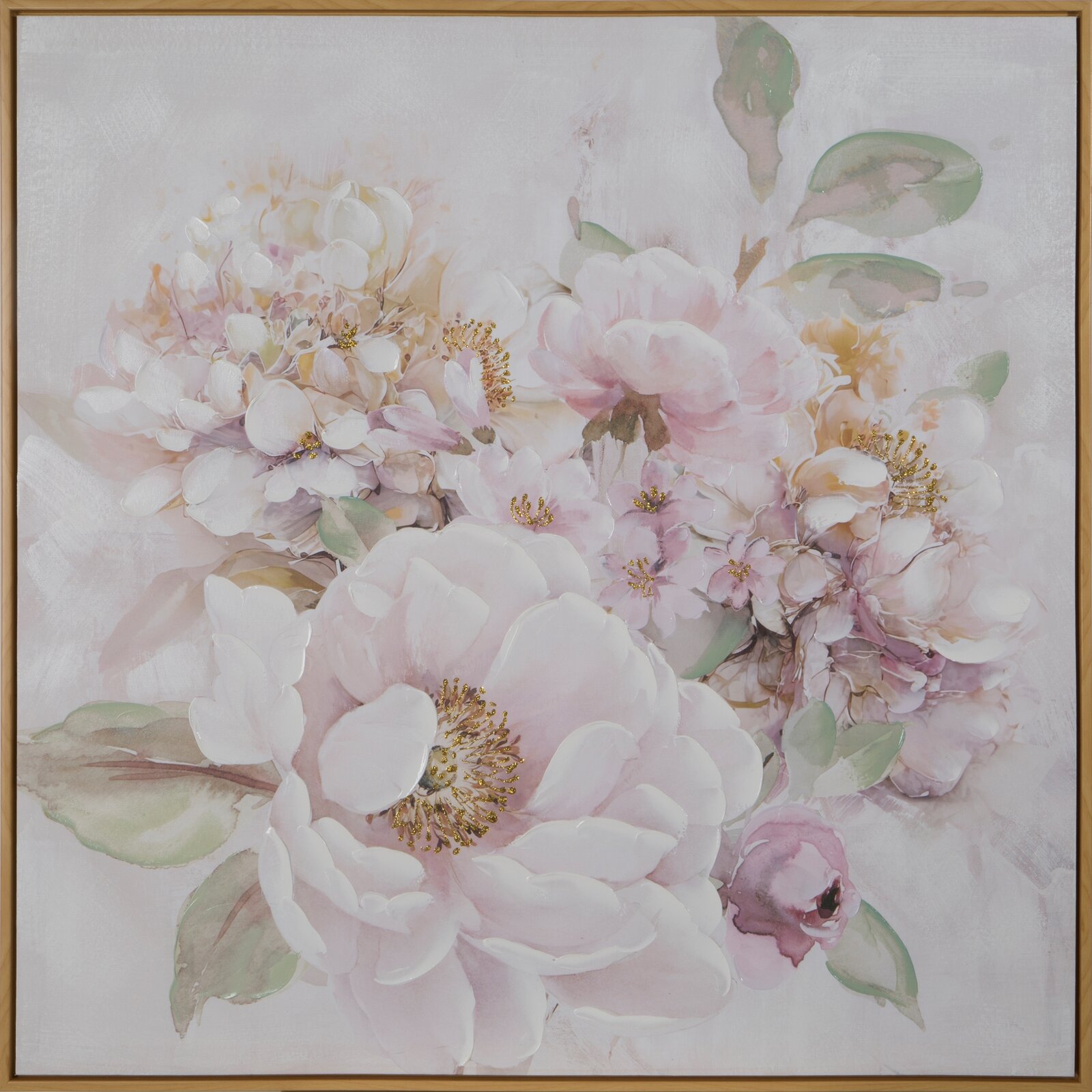 RUČNE MAĽOVANÝ OBRAZ 610 80X80 CM