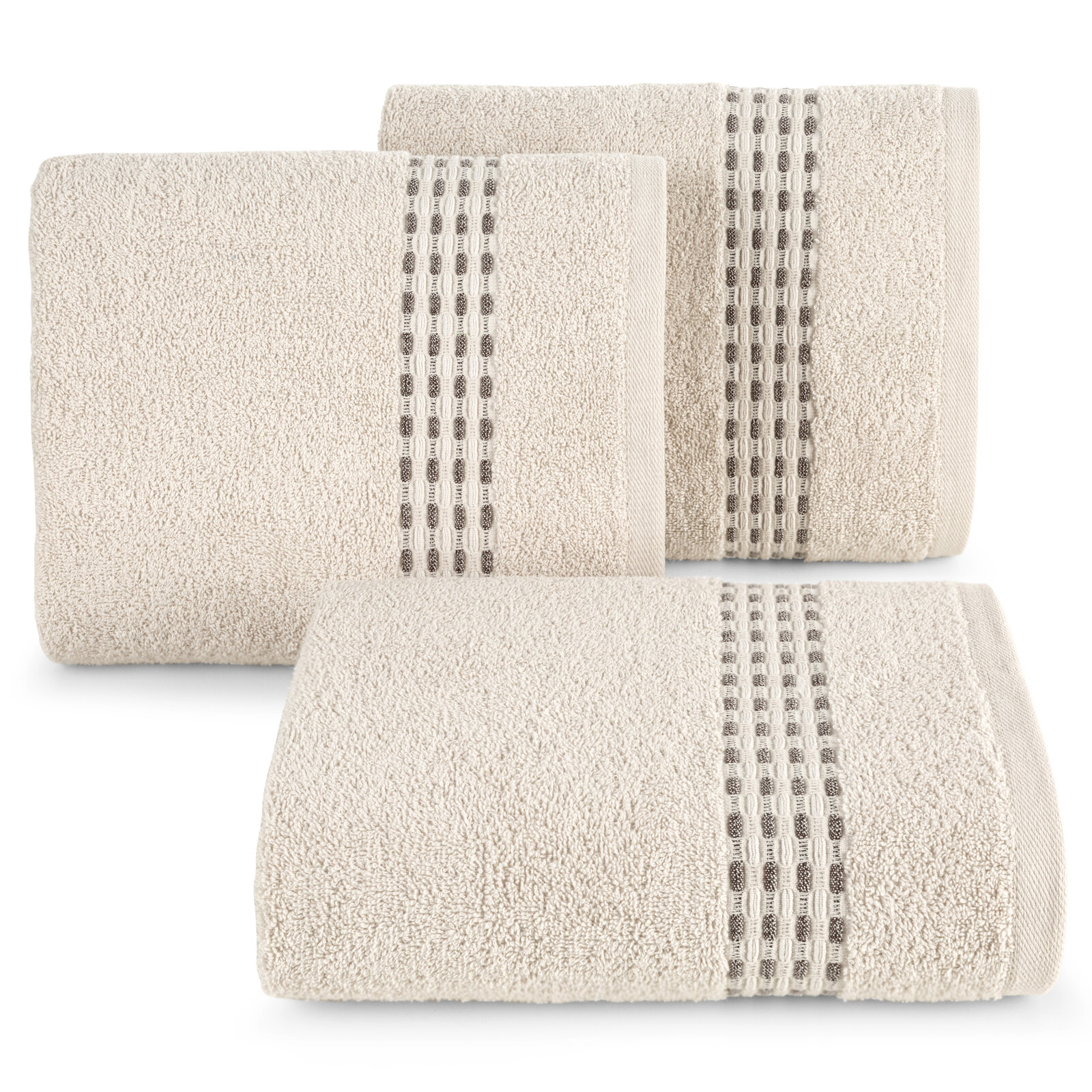 FROTÉ UTERÁK RIVA SADA 6KS 50X90 CM BÉŽOVÁ