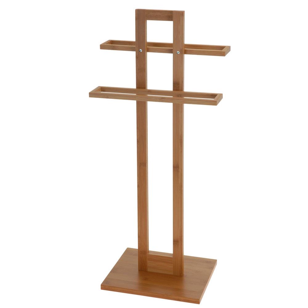 Stojan na uteráky Bamboo 2, bambus