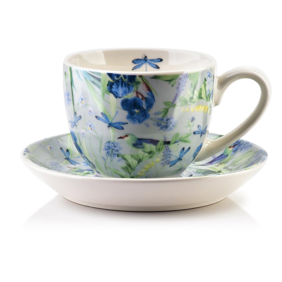 Porcelánová šálka s podšálkou Harper Lorraine 250 ml