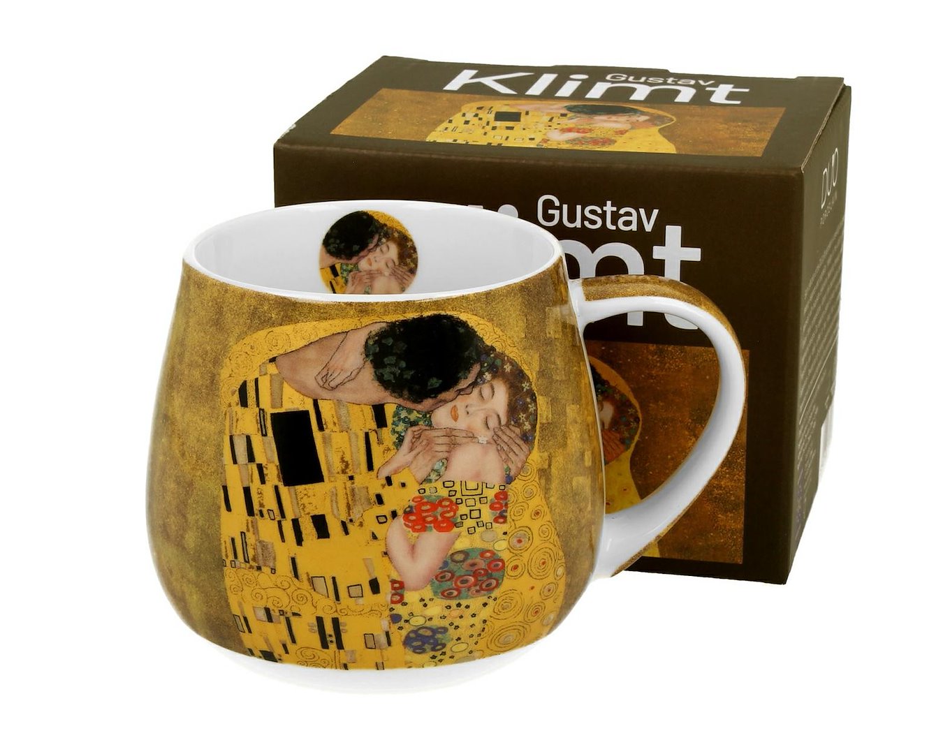 Porcelánový hrnček Klimt The Kiss 430 ml