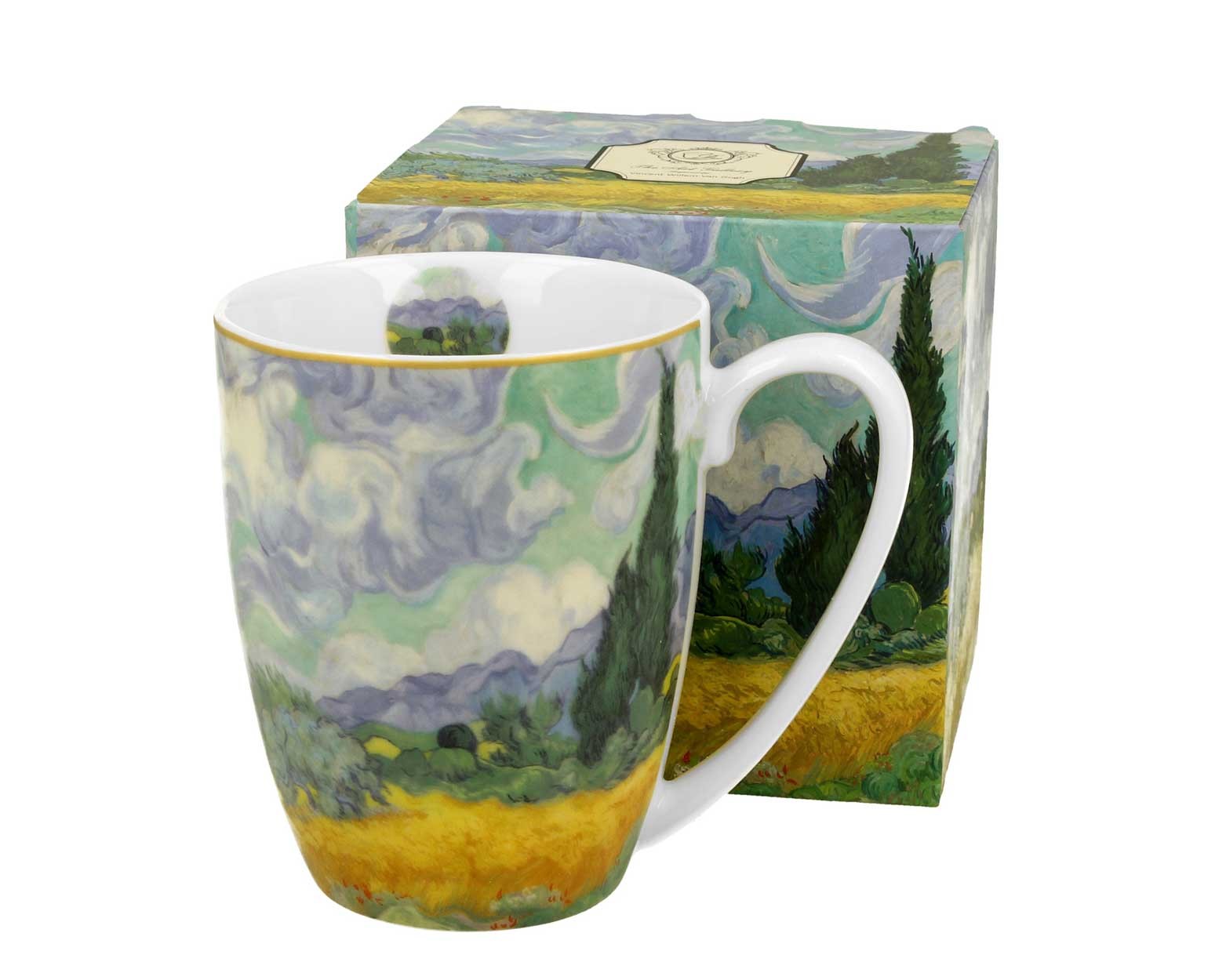 Porcelánový hrnček Van Gogh Wheat Field 350 ml