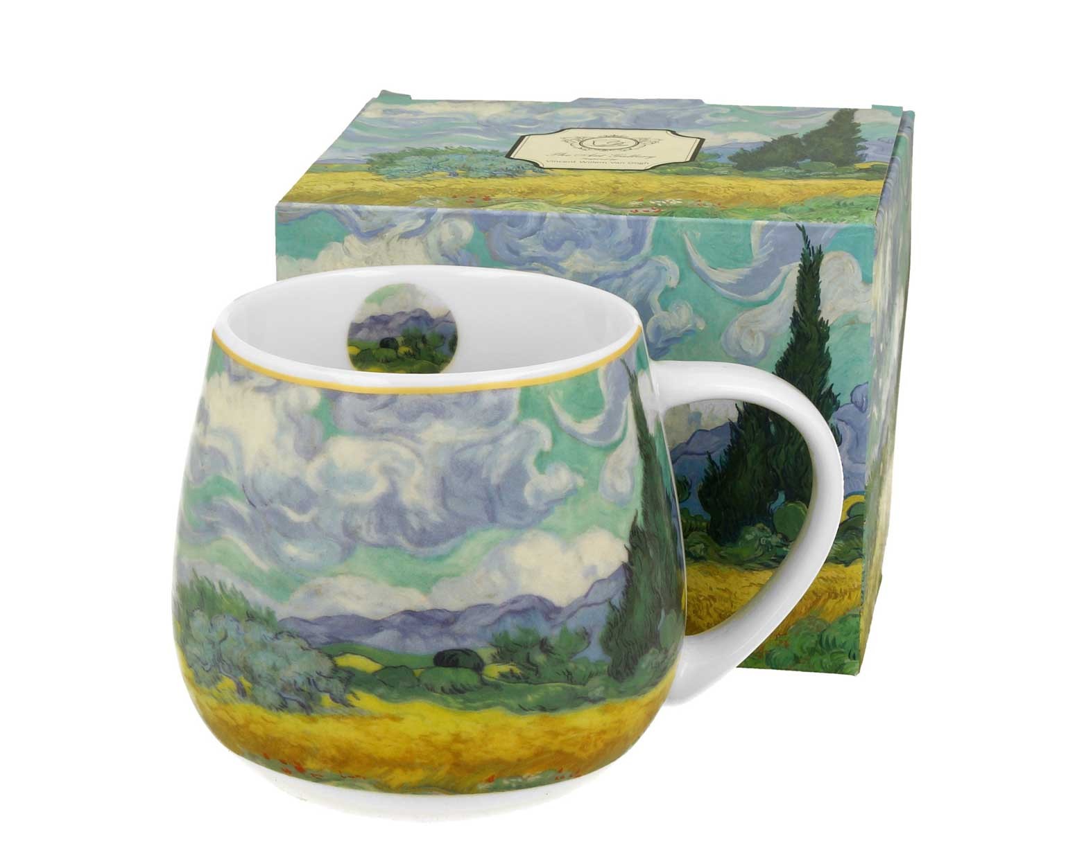 Porcelánový hrnček Van Gogh Wheat Field 430 ml