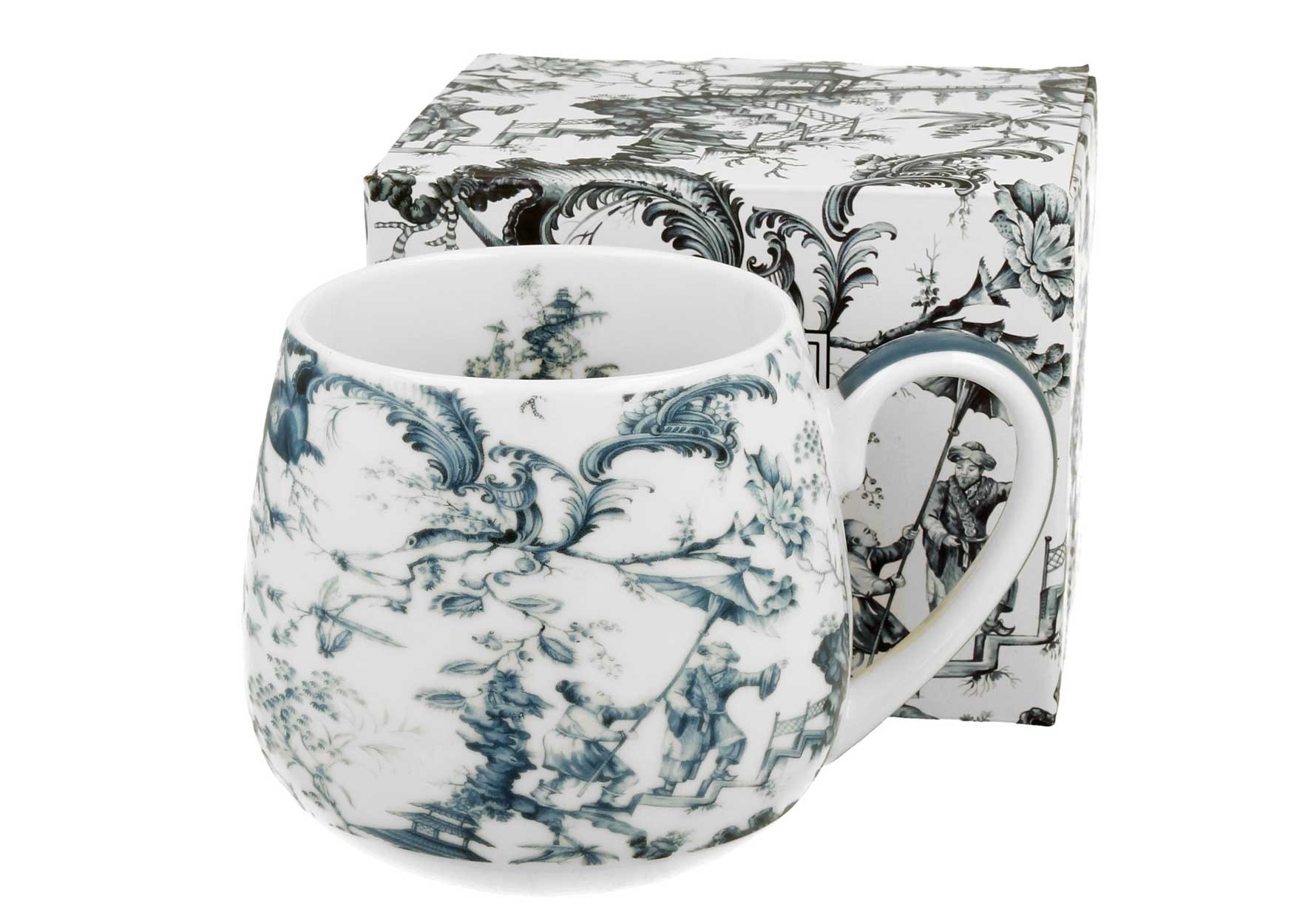 Porcelánový hrnček Orient Blue 430 ml