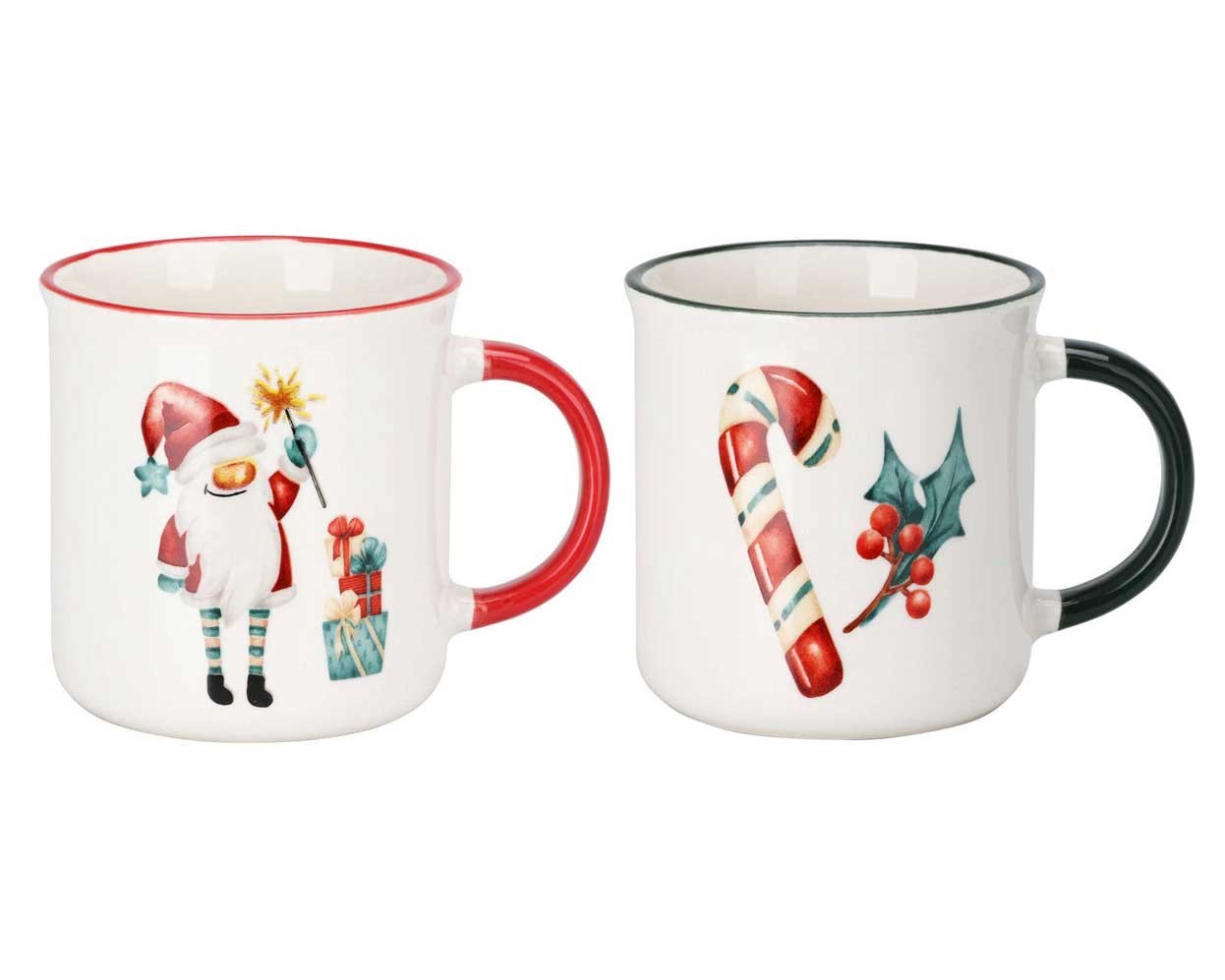 Porcelánový hrnček Christmas1 300 ml sada 2ks