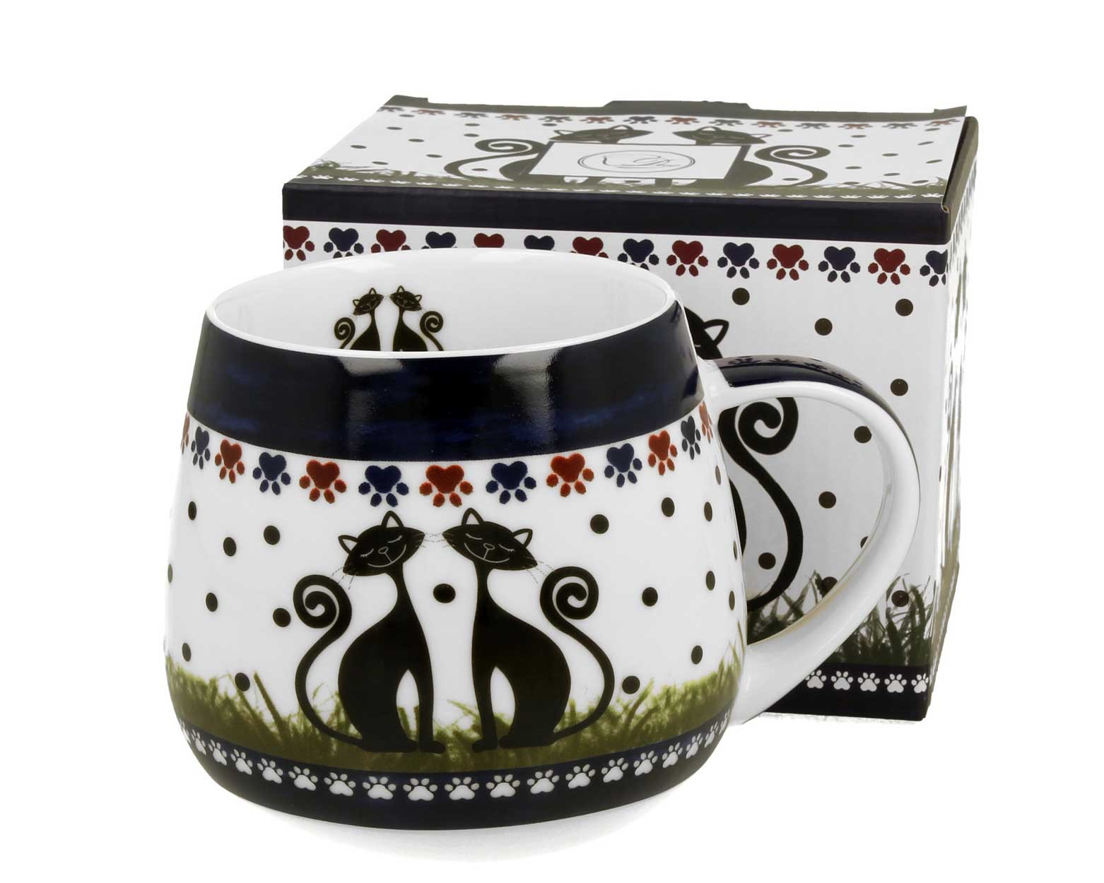 Porcelánový hrnček Adorable Cats 430 ml