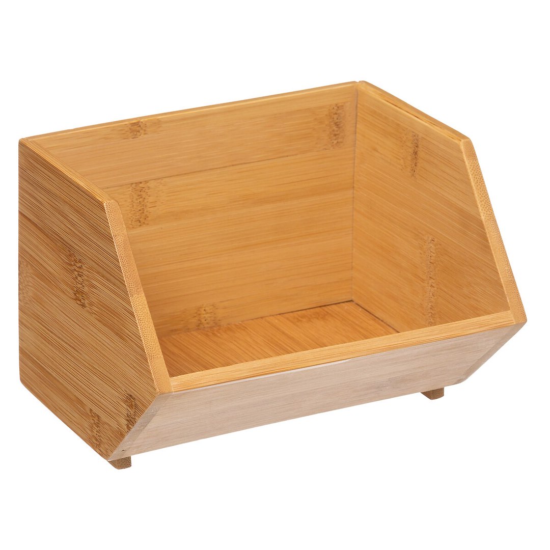 Drevený kuchynský organizér Bam, 15,5x17,5x12,5 cm