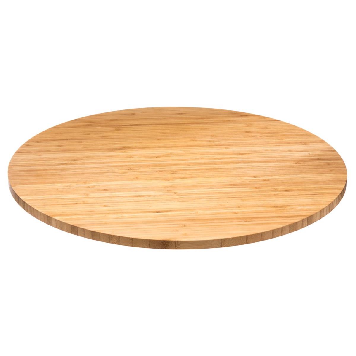 Drevený otočný servírovací podnos Bam, (fi) 50 cm