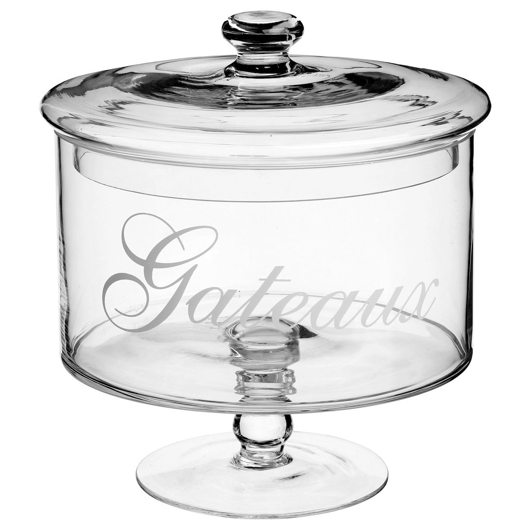 Sklenená nádoba na potraviny Clear Gateaux 1,8l