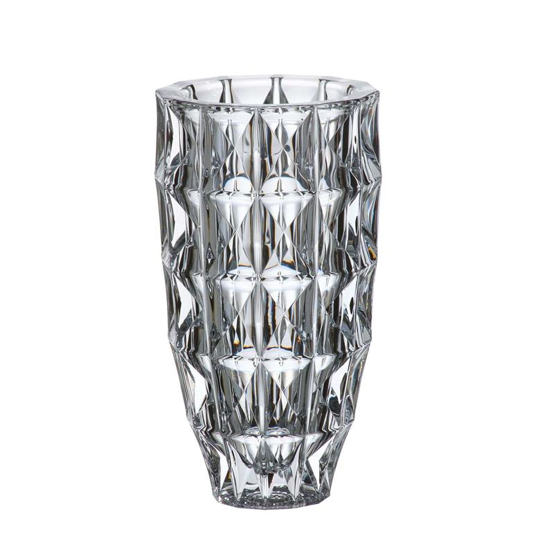 KRIŠTÁĽOVÁ VÁZA BOHEMIA DIAMOND 280 MM
