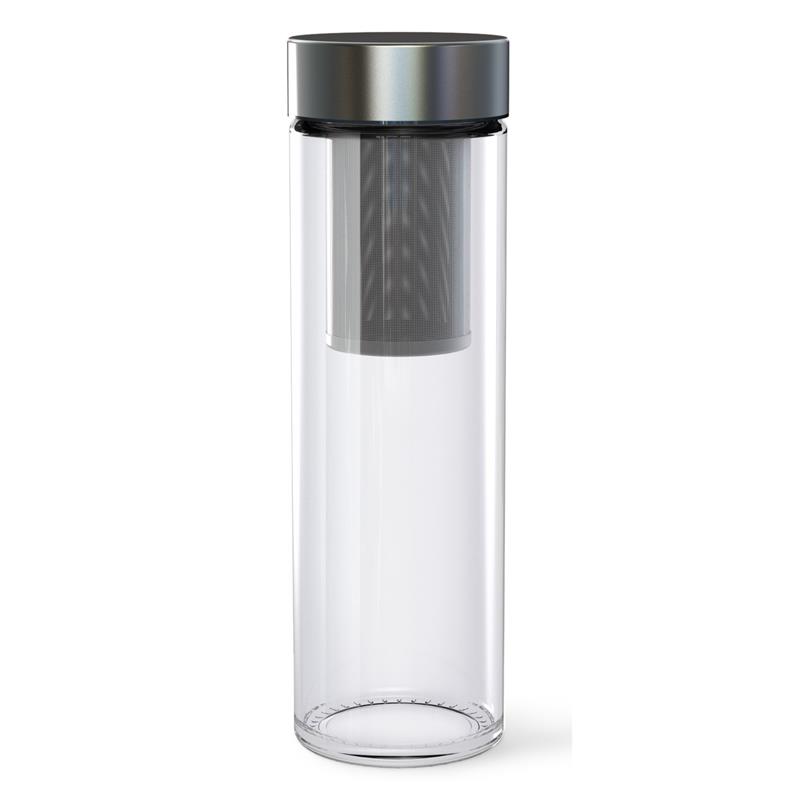 SIMAX PURE AQUA SKLENENÁ FĽAŠA S FILTROM 500ML