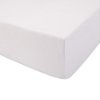 DETSKÉ JERSEY PRESTIERADLO 001 80X160 CM BIELE