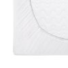 DETSKÉ JERSEY PRESTIERADLO 001 80X160 CM BIELE