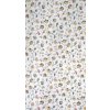 ZATEMŇOVACÍ ZÁVES NA KRÚŽKOCH KRISTAL 140X250 CM VZOROVANÁ