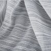 ZÁCLONA NA KRÚŽKOCH ARIA 140X250 CM SIVÁ
