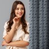 ZÁVES NA KRÚŽKOCH JULIET 140X250 CM VZOROVANÁ