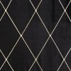 ZATEMŇOVACÍ ZÁVES NA KRÚŽKOCH PIERRE CARDIN MARGO 140X250 CM ČIERNA