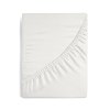 JERSEY PRESTIERADLO 160X200 CM, VÝŠKA 30 CM KRÉMOVÉ