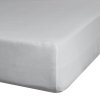 JERSEY PRESTIERADLO 90X200 CM, VÝŠKA 25 CM STRIEBORNÉ
