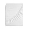 JERSEY PRESTIERADLO 180X200 CM, VÝŠKA 30 CM BIELE