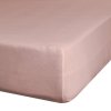 MAKOSATÉNOVÉ PRESTIERADLO NOVA 100X200 CM, VÝŠKA 25 CM PÚDROVO RUŽOVÉ