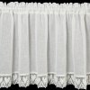 KRÁTKA ZÁCLONA NA PÁSKE DORIS 150X60 CM KRÉMOVÁ