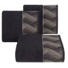 BAVLNENÝ UTERÁK LIMITED COLLECTION VICTORIA12 SADA 6KS 50X90 CM ČIERNA