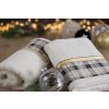 VIANOČNÝ FROTÉ UTERÁK ANGEL SADA 3KS 70X140 CM BIELA