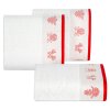 VIANOČNÝ FROTÉ UTERÁK NOEL SADA 6KS 50X90 CM BIELA