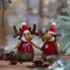 VIANOČNÁ FIGÚRKA REINDEER 59 CM VIACFAREBNÁ