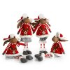 VIANOČNÁ FIGÚRKA REINDEER 52CM VIACFAREBNÁ