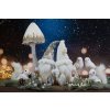 VIANOČNÁ FIGÚRKA SQUIRREL SADA 6KS 2 CM BIELA