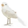 VIANOČNÁ FIGÚRKA BIRD SADA 6KS 0CM BIELA