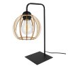 Stolová lampa TIMBER 8, 1x drevené tienidlo