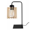 Stolová lampa TIMBER 7, 1x drevené tienidlo