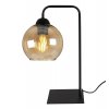Stolná lampa Haga, 1x sklenené tienidlo (výber z 3 farieb)