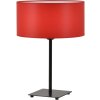 Stolná lampa Indigo, 1x textilné tienidlo (výber z 8 farieb), (výber zo 4 farieb konštrukcie), n
