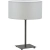 Stolná lampa Indigo, 1x textilné tienidlo (výber z 8 farieb), (výber zo 4 farieb konštrukcie), n