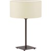 Stolná lampa Indigo, 1x textilné tienidlo (výber z 8 farieb), (výber zo 4 farieb konštrukcie), n