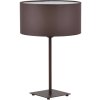 Stolná lampa Indigo, 1x textilné tienidlo (výber z 8 farieb), (výber zo 4 farieb konštrukcie), n