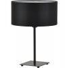 Stolná lampa Indigo, 1x textilné tienidlo (výber z 8 farieb), (výber zo 4 farieb konštrukcie), n