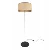 Stojacia lampa Juta, 1x jutové tienidlo, (výber z 3 farieb konštrukcie), o, bl