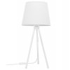 Stolná lampa Milano, 1x textilné tienidlo (výber zo 4 farieb), (výber z 3 farieb konštrukcie)