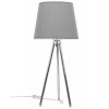 Stolná lampa Milano, 1x textilné tienidlo (výber zo 4 farieb), (výber z 3 farieb konštrukcie)