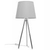 Stolná lampa Milano, 1x textilné tienidlo (výber zo 4 farieb), (výber z 3 farieb konštrukcie)